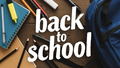 Back to School Supplies with Backpack