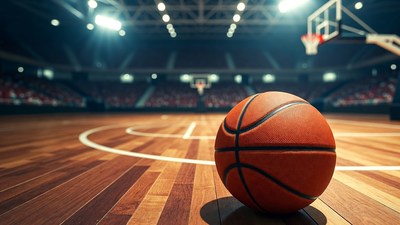 Basketball on Indoor Court