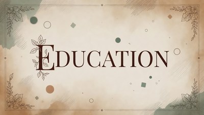 Education Text Illustration