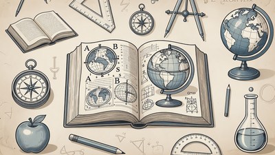 Back to School Supplies Illustration