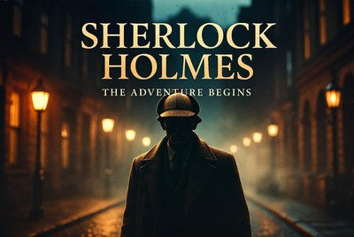 Sherlock Holmes in Foggy Street
