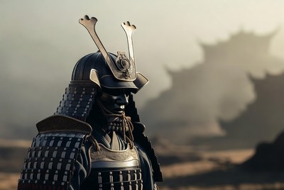 Samurai Warrior in Armor