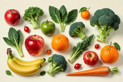 Fresh Fruits and Vegetables Assortment