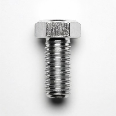 Silver Hex Head Bolt