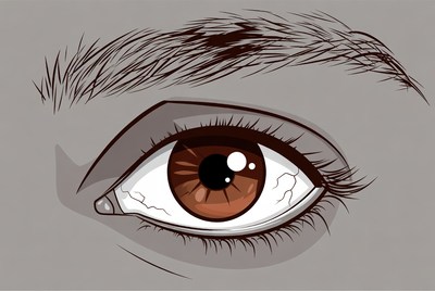 Brown Eye Illustration