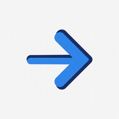 Blue right arrow icon