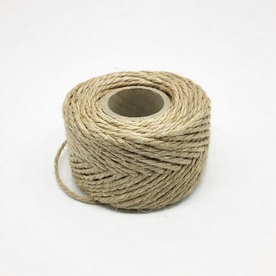 Coiled Twine on White Background