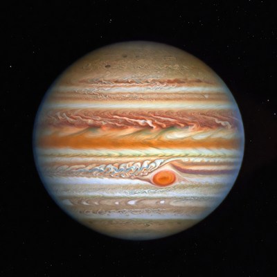 Jupiter Planet with Great Red Spot
