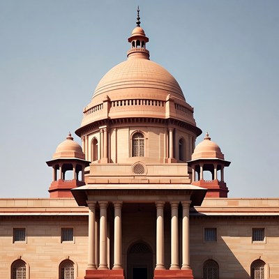 Rashtrapati Bhavan Indian Presidential Palace