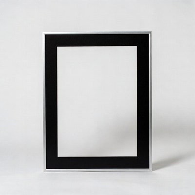Empty Black Picture Frame