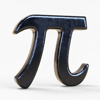 Shiny Black Pi Symbol