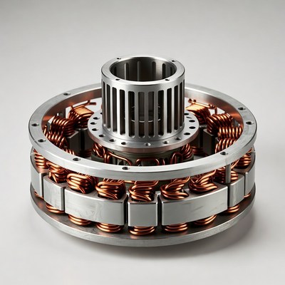 Electric Motor Cross Section