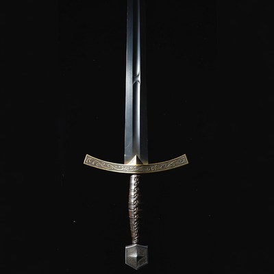 Medieval Sword with Shield Pommel