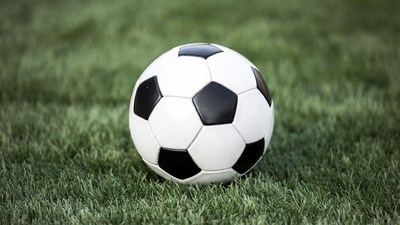 Soccer Ball on Green Grass