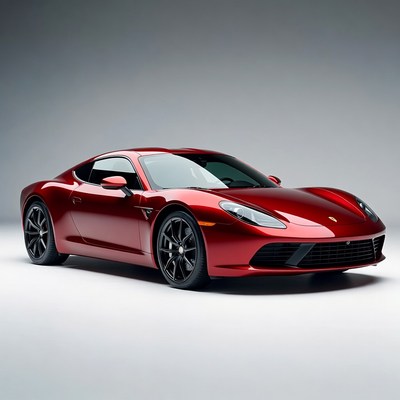 Red Koenigsegg Gemera Supercar