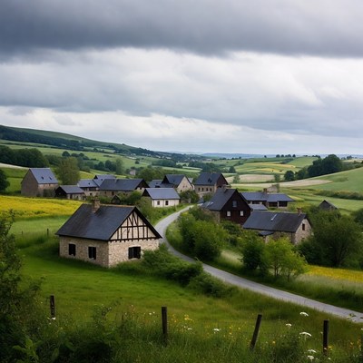 Alsatian Village in Rolling Hills