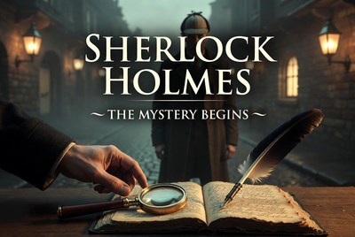 Sherlock Holmes Magnifying Glass Mystery