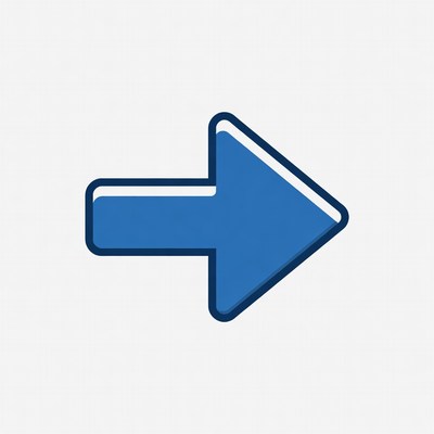 Blue right arrow icon