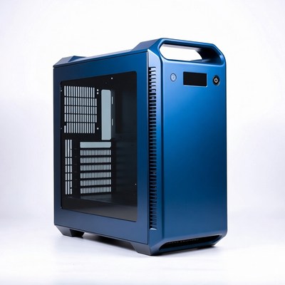 Blue Gaming PC Case