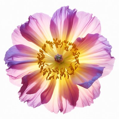 Purple Dahlia Flower Closeup