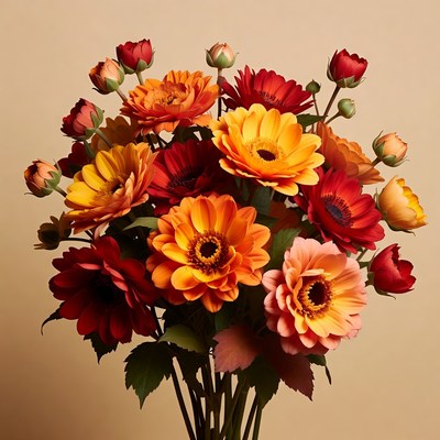 Vibrant Gerbera Daisy Bouquet