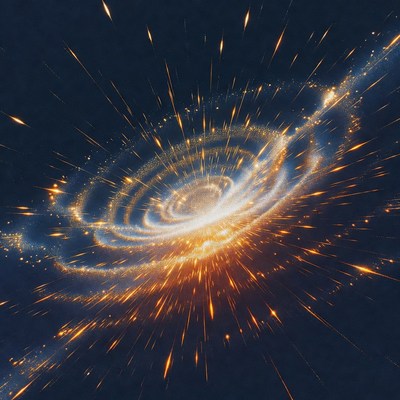 Spiral Galaxy with Bright Core