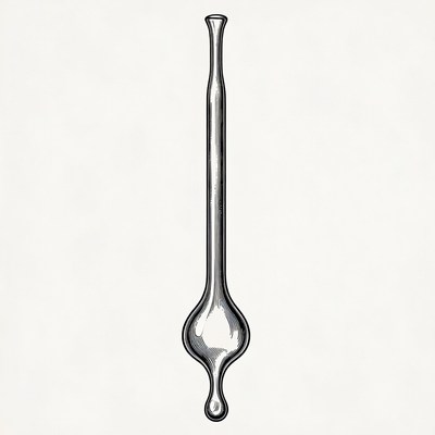 Glass Pipette Illustration