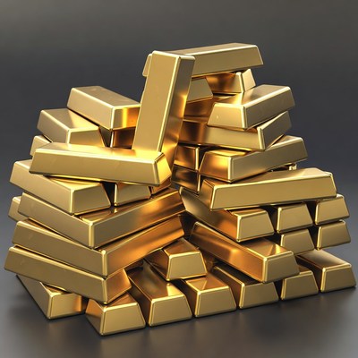Stack of Gold Bars