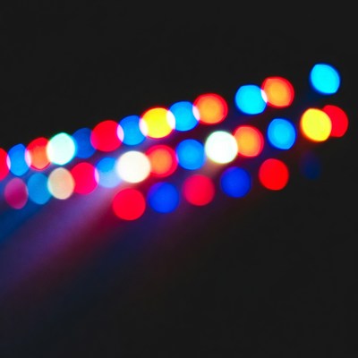 Colorful Blurred Lights Bokeh