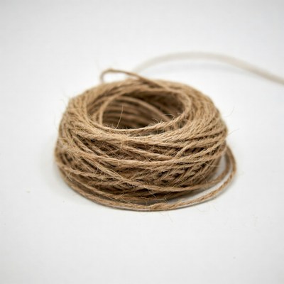 Coiled Jute Twine Ball