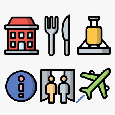 Travel Icons Set
