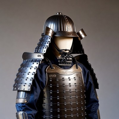 Samurai Armor on Mannequin