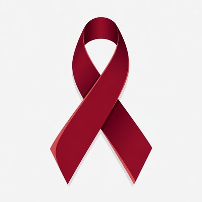 Red Awareness Ribbon