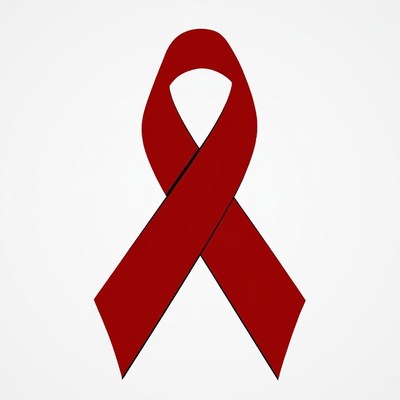 Red Awareness Ribbon