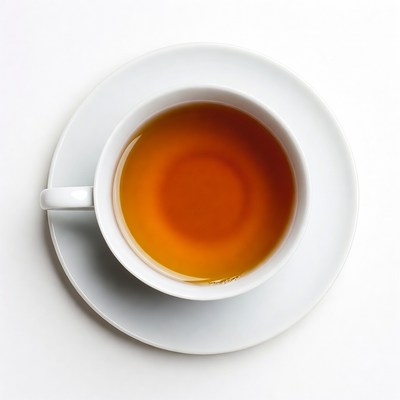 Cup of Tea on Saucer