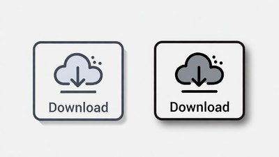 Cloud Download Icons