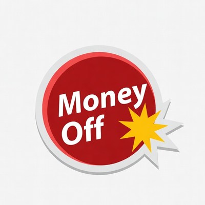 Money Off Discount Badge