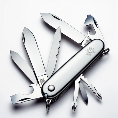 Open Victorinox Swiss Army Knife