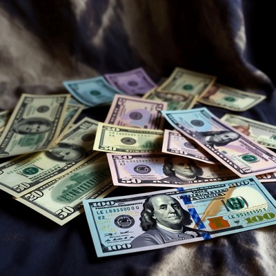 Stack of US Dollar Bills