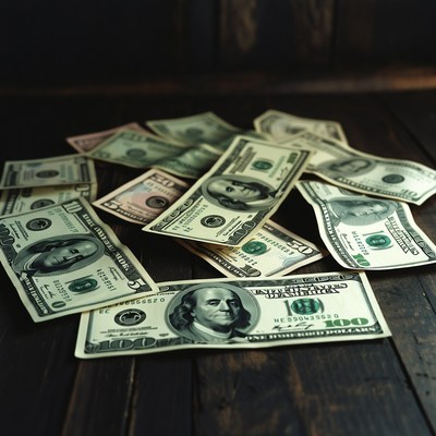 Stack of US Dollar Bills