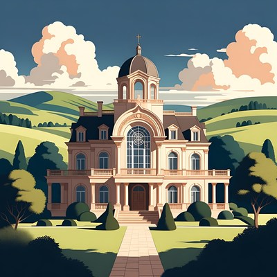 Grand Mansion in Green Hills