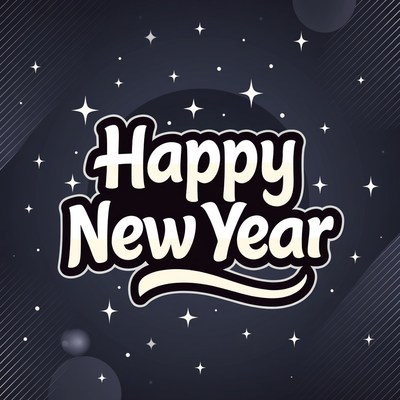 Happy New Year illustration