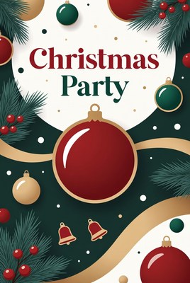 Christmas Party Invitation Design