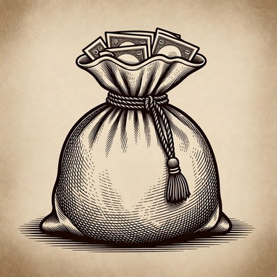 Money Bag Illustration