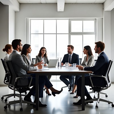 Business team in meeting