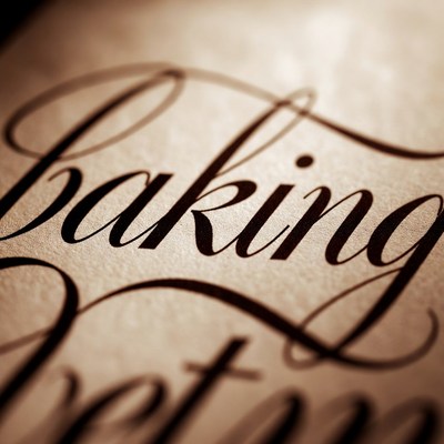 Vintage Baking Typography