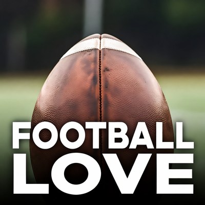 Football with Love Text