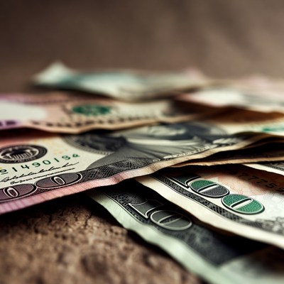 Stack of US Dollar Bills