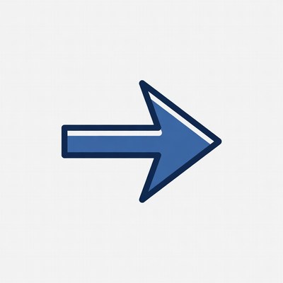 Blue right arrow icon