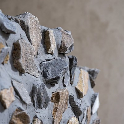 Rock Wall Texture Closeup